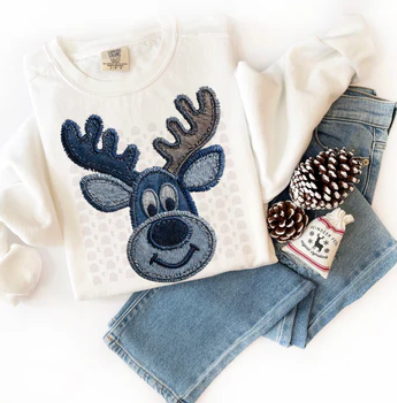 Denim Reindeer