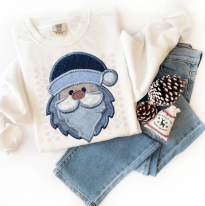 Denim Santa