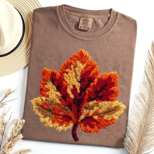 Yarn Fall Leaf